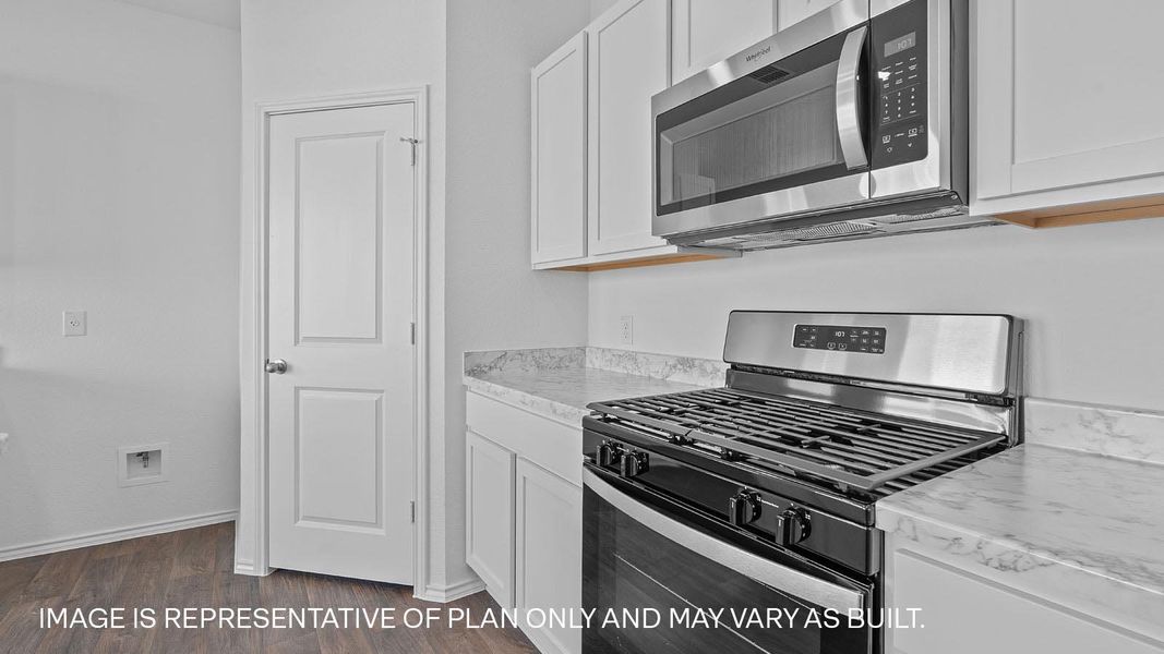 Furnished interior view inside a new home in Valverde, Bastrop (Image 6).