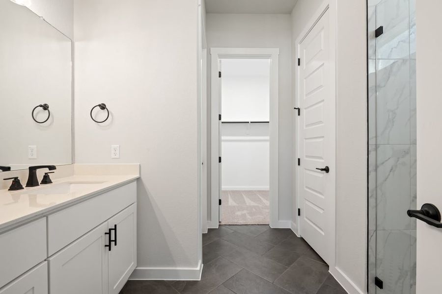 Furnished interior view inside a new home in Arbor Collection At Park Central, Georgetown (Image 16).