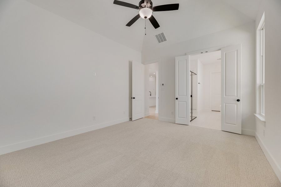 Spacious, unfurnished interior of a new home in Cottages of Celina, Celina (Image 34). Spacious, unfurnished interior of a new home in Cottages of Celina, Celina (Image 34).