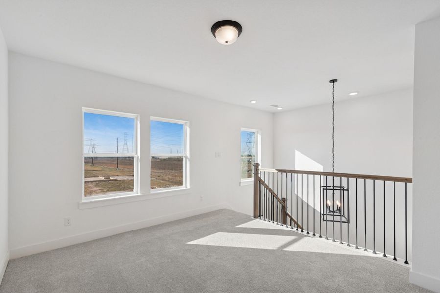 Spacious, unfurnished interior of a new home in , Katy (Image 34). Spacious, unfurnished interior of a new home in , Katy (Image 34).