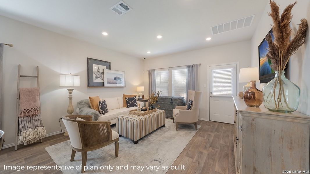 Furnished interior view inside a new home in Veranda, San Antonio (Image 20).