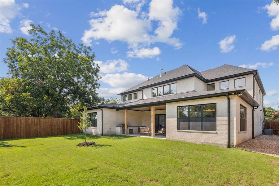 Front exterior of a new home in , Dallas, TX, highlighting curb appeal (Image 20).