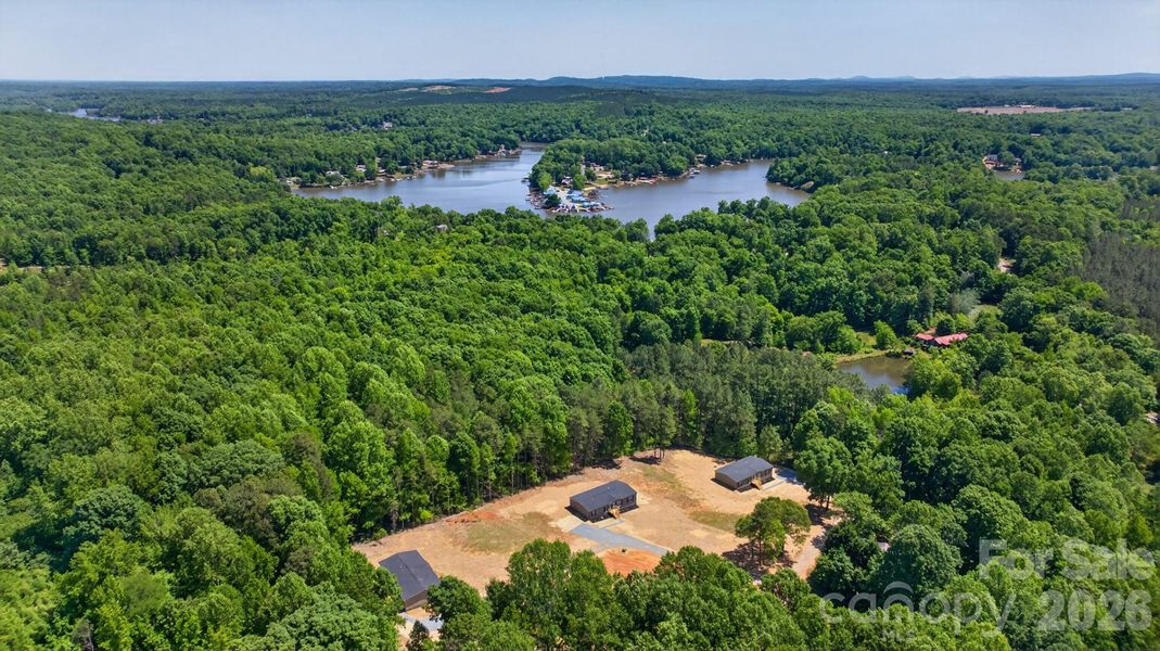 High Rock Lake in the distance