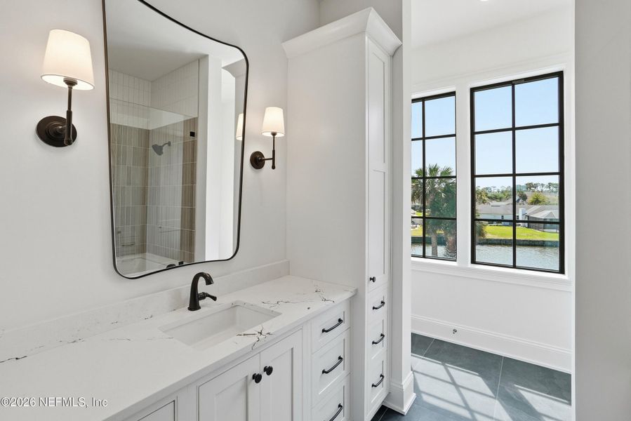 Furnished interior view inside a new home in , Ponte Vedra Beach (Image 37).