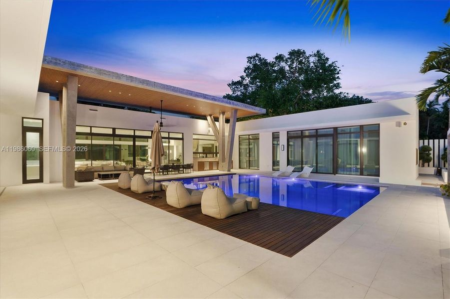 Exterior details and patio area of a home in , Miami Shores (Image 24). Exterior details and patio area of a home in , Miami Shores (Image 24).