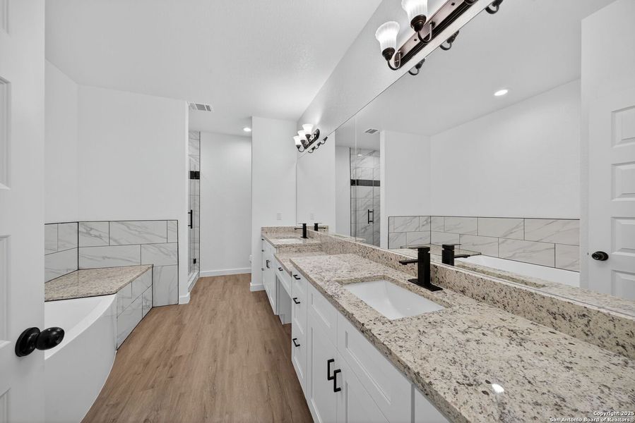 Furnished interior view inside a new home in , Somerset (Image 6).