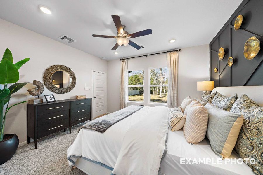 Representative furnished interior of a home built from the The San Marcos E by Davidson Homes LLC in Horizon Pointe, Converse (Image 18).
