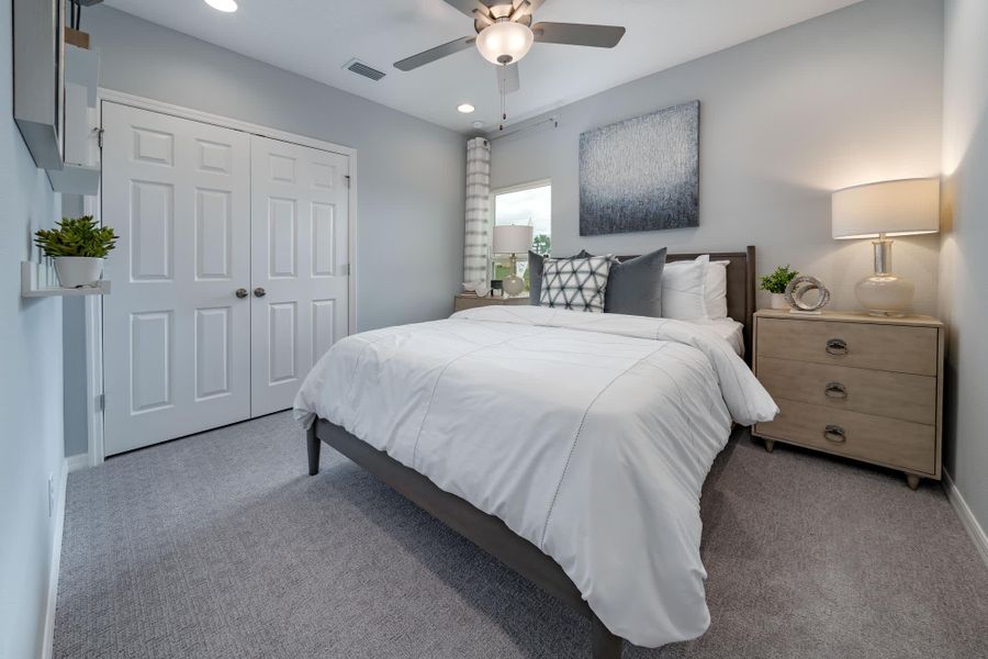 Bedroom 2 - Wellington at Brack Ranch in St. Cloud, FL by Landsea Homes