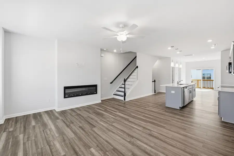 Spacious, unfurnished interior of a new home in Nichols Landing, Charlotte (Image 22). Spacious, unfurnished interior of a new home in Nichols Landing, Charlotte (Image 22).