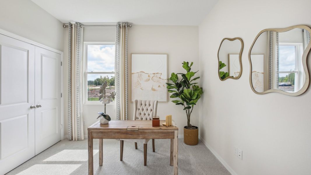 Furnished interior view inside a new home in Angeline, Land O' Lakes (Image 27).