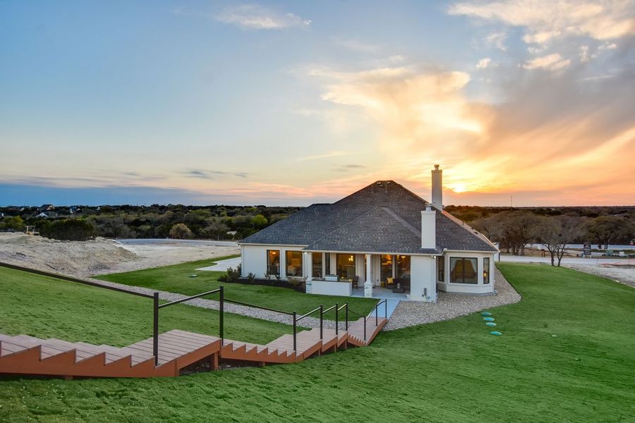 Representative exterior details of a home built from the Siena II by Giddens Homes in Clearwater Ranch, Liberty Hill (Image 52).