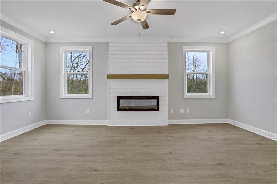 Spacious, unfurnished interior of a new home in Acacia, Cumming (Image 53).