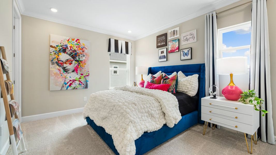 Furnished interior view inside a new home in Victoria Lakes, Odessa (Image 14).