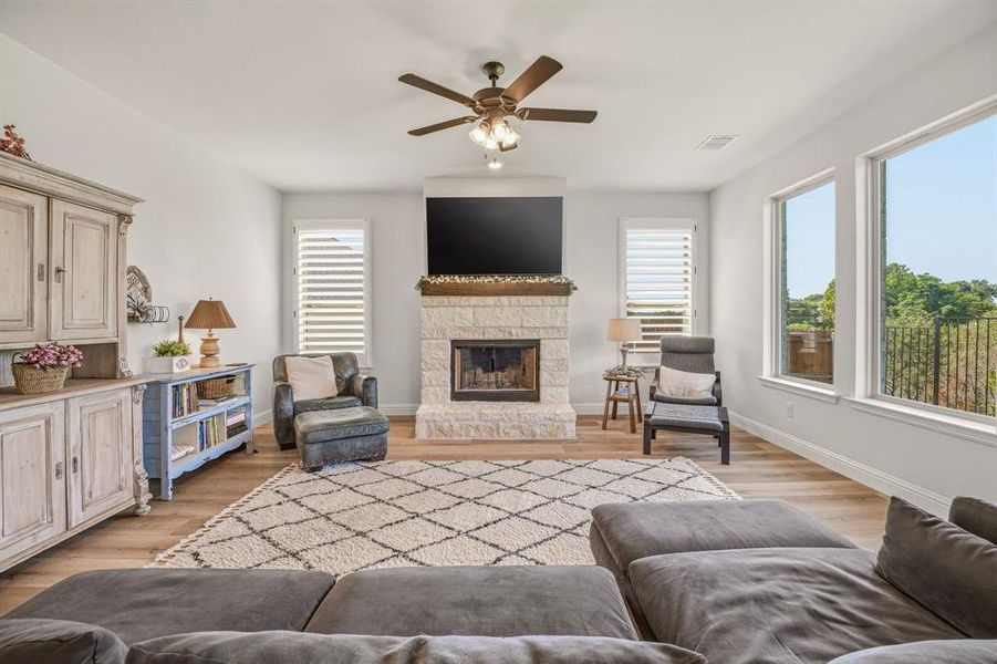 Furnished interior view inside a new home in , Glen Rose (Image 11). Furnished interior view inside a new home in , Glen Rose (Image 11).
