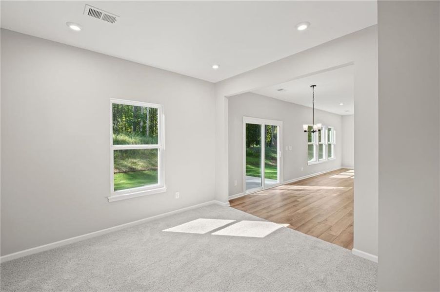 Spacious, unfurnished interior of a new home in Sage Woods, Dallas (Image 34).