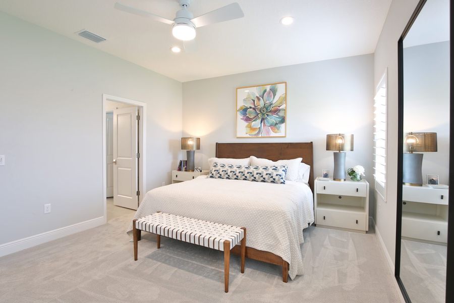 Representative furnished interior of a home built from the Liberty 4 by Neal Communities in Palm Grove, Bradenton (Image 19). Representative furnished interior of a home built from the Liberty 4 by Neal Communities in Palm Grove, Bradenton (Image 19).