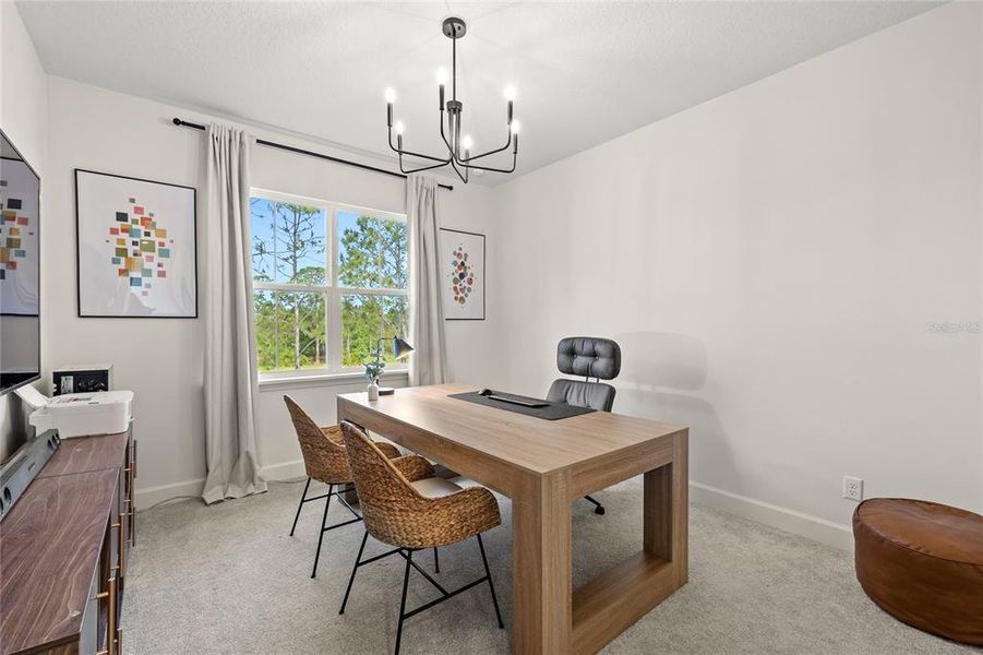 Furnished interior view inside a new home in , St. Cloud (Image 9).