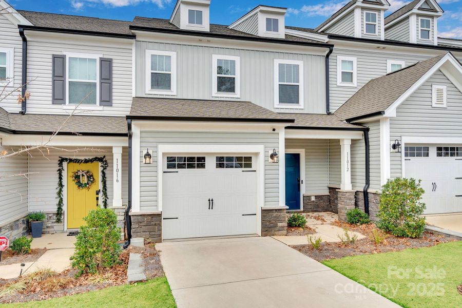 Front exterior of a new home in , Charlotte, NC, highlighting curb appeal (Image 2). Front exterior of a new home in , Charlotte, NC, highlighting curb appeal (Image 2).