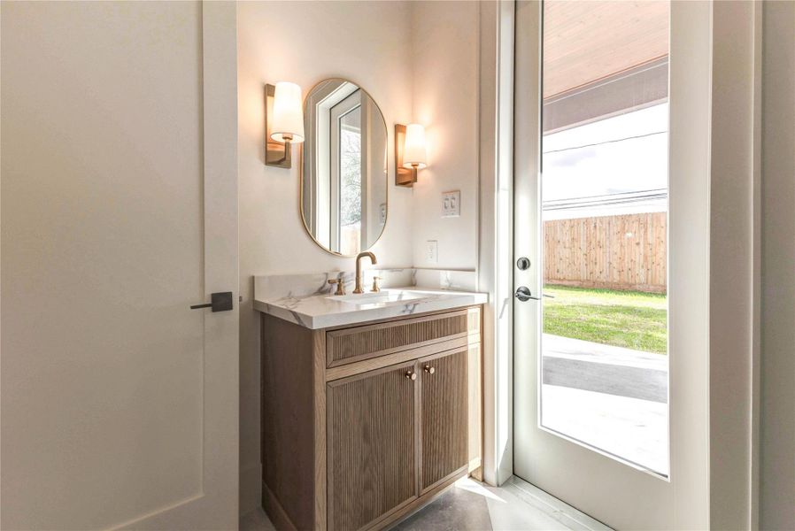 Furnished interior view inside a new home in , Houston (Image 15).