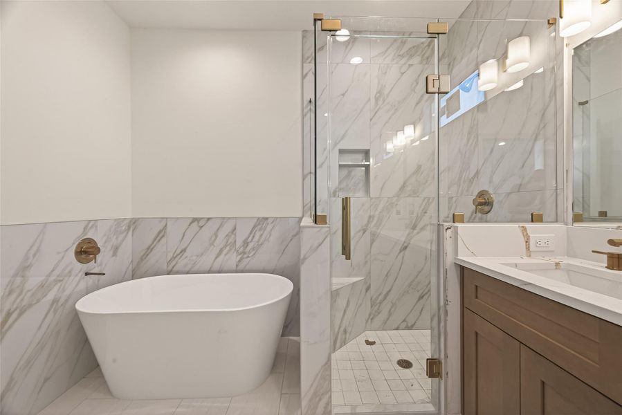 Furnished interior view inside a new home in , Houston (Image 4).