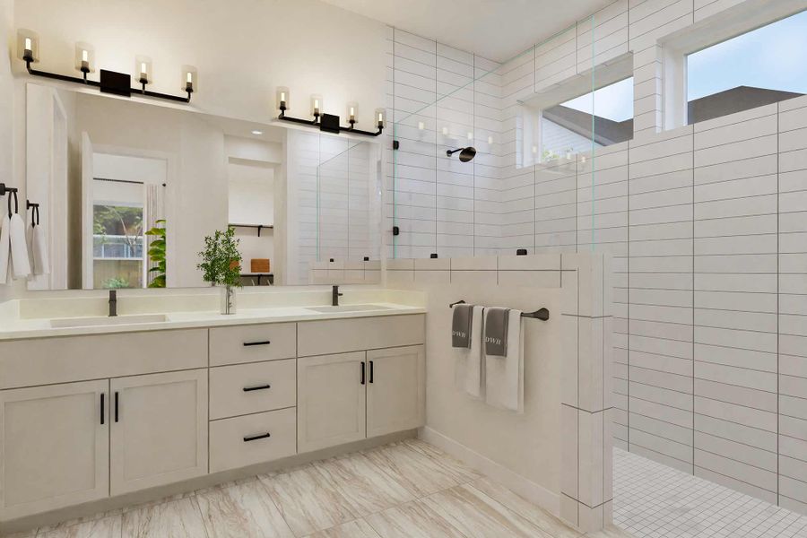 The Conroe - Optional Super Shower The Conroe - Optional Super Shower