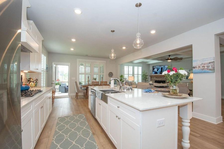 Furnished interior view inside a new home in , Senoia (Image 61). Furnished interior view inside a new home in , Senoia (Image 61).