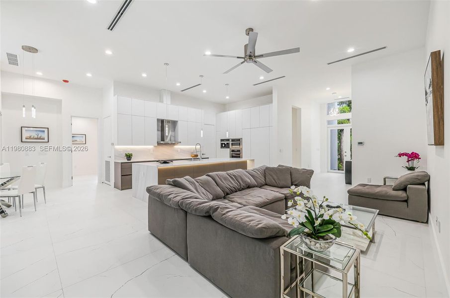 Furnished interior view inside a new home in , Biscayne Park (Image 15).