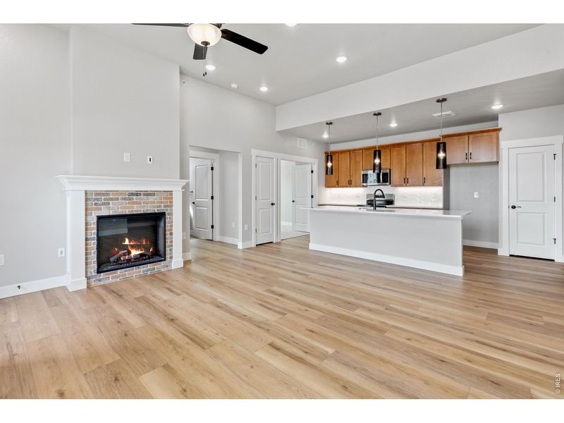 Spacious, unfurnished interior of a new home in Northfield at Old Town - Vista Collection, Fort Collins (Image 12).