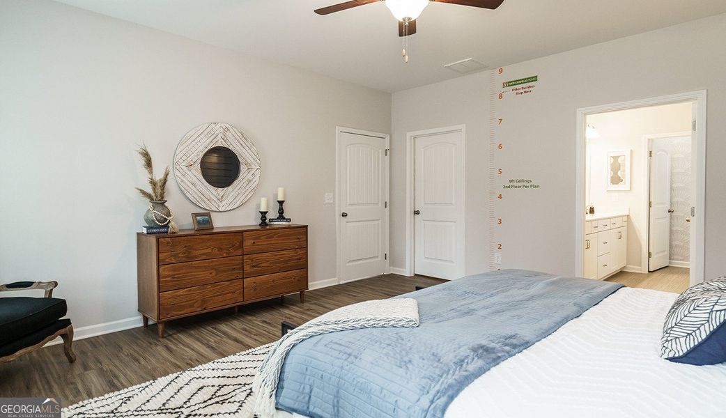 Furnished interior view inside a new home in Cobblestone Crossing, Warner Robins (Image 20).