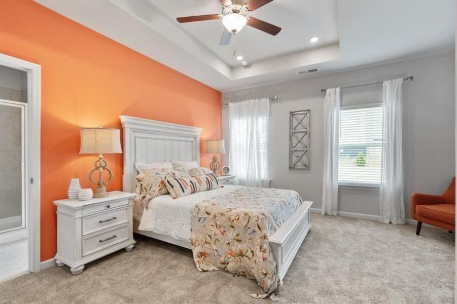Furnished interior view inside a new home in Franklin Manor, Lawrenceville (Image 30).