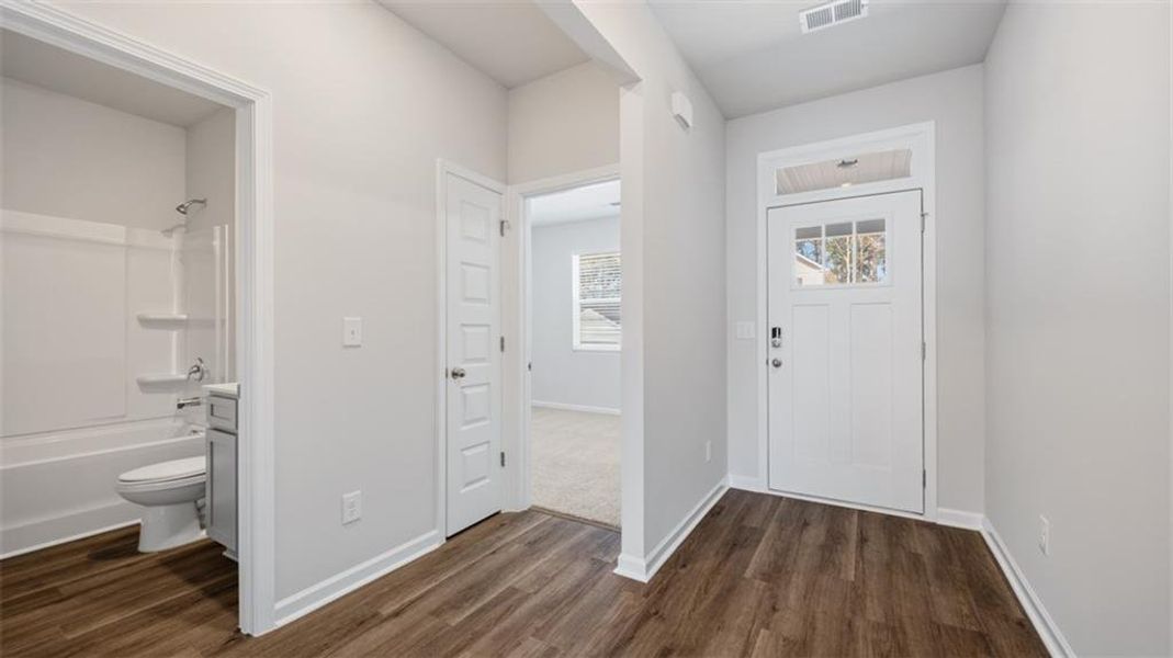 Spacious, unfurnished interior of a new home in Willowbrook, Winder (Image 14). Spacious, unfurnished interior of a new home in Willowbrook, Winder (Image 14).