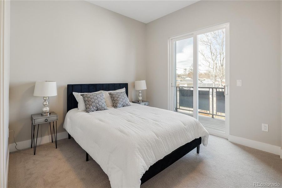 Furnished interior view inside a new home in , Denver (Image 17).