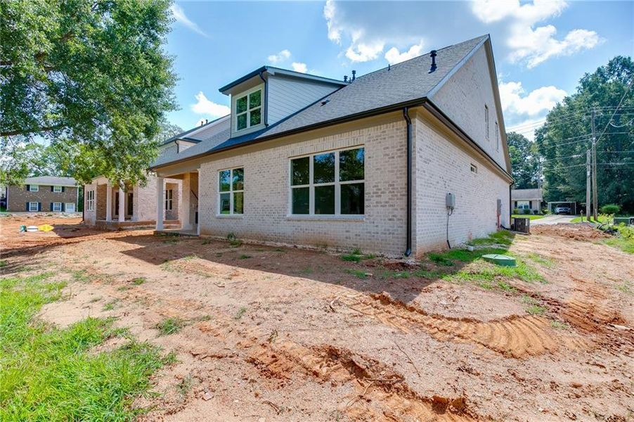 Exterior details and patio area of a home in , Buford (Image 3).