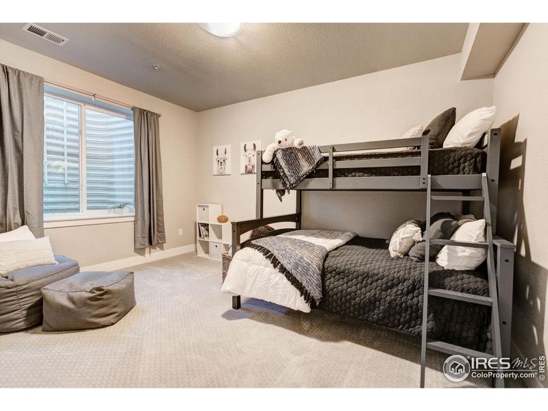 Furnished interior view inside a new home in Highlands at Fox Hill - The Towns, Longmont (Image 33).