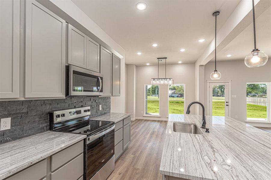 Furnished interior view inside a new home in , Wills Point (Image 11).