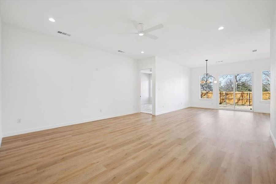 Spacious, unfurnished interior of a new home in , Fort Worth (Image 14). Spacious, unfurnished interior of a new home in , Fort Worth (Image 14).