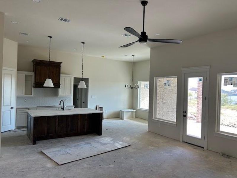 In-progress construction of a new home in Stanford Estates, Springtown, TX (Image 6). In-progress construction of a new home in Stanford Estates, Springtown, TX (Image 6).