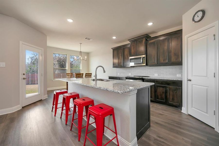 Furnished interior view inside a new home in Fair Oaks, Bridgeport (Image 16).