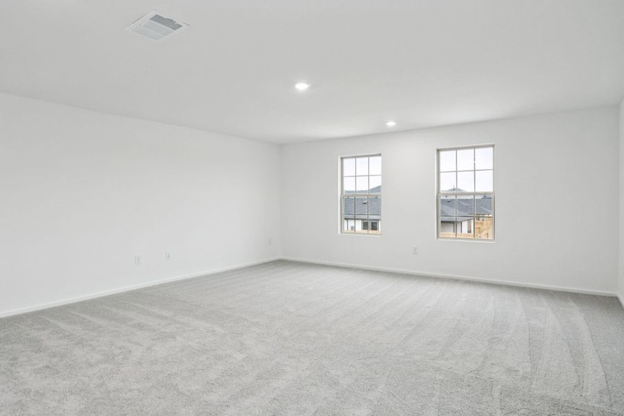 Spacious, unfurnished interior of a new home in Crosby Farms, Crosby (Image 13). Spacious, unfurnished interior of a new home in Crosby Farms, Crosby (Image 13).