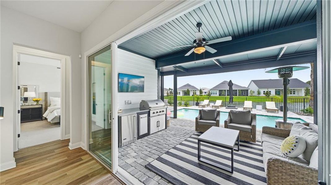Exterior details and patio area of a home in , St. Augustine (Image 32).