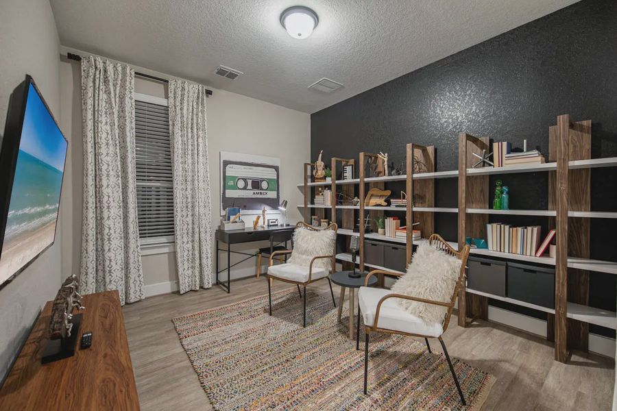 Representative furnished interior of a home built from the Brandon by Chesmar Homes in The Reserve at Potranco Oaks, Castroville (Image 12).