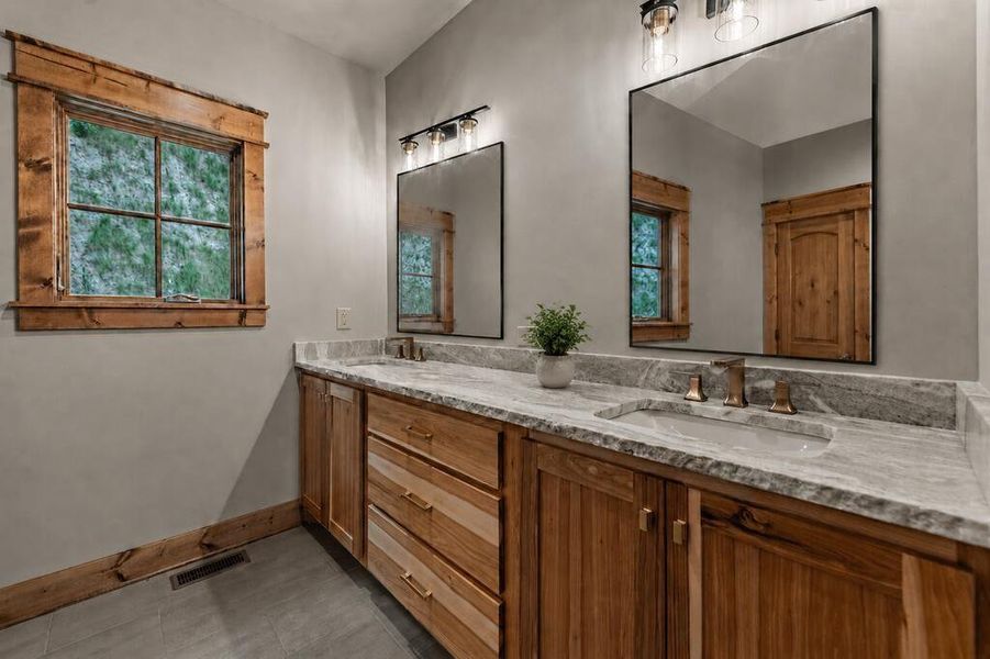 Furnished interior view inside a new home in , Ellijay (Image 8).