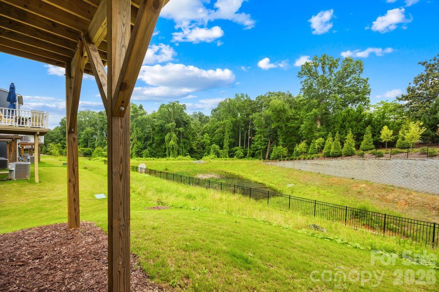 Exterior details and patio area of a home in , Gastonia (Image 23).