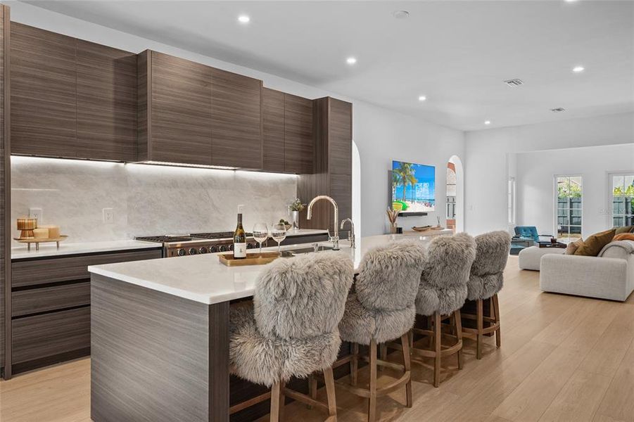 Furnished interior view inside a new home in , Sarasota (Image 16). Furnished interior view inside a new home in , Sarasota (Image 16).