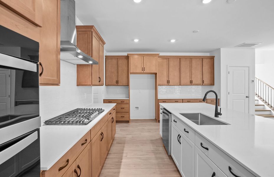 Furnished interior view inside a new home in Elmbrook, Indian Trail (Image 10).