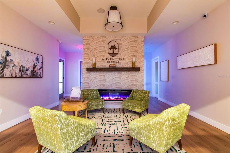Furnished interior view inside a new home in Star Farms at Lakewood Ranch, Bradenton (Image 59).