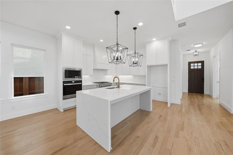 Furnished interior view inside a new home in Fields - 40' Lots, Frisco (Image 7).