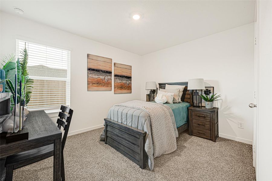 Furnished interior view inside a new home in Tamarron, Fulshear (Image 9).