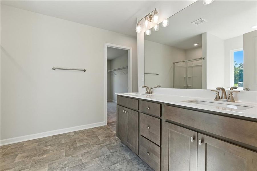 Furnished interior view inside a new home in , Adairsville (Image 11).