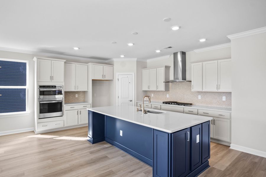 Furnished interior view inside a new home in Bridgewater - Shorehaven Village, Little River (Image 7).